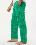 Boxercraft BM6624 Men's Harley Flannel Pants - Kelly Field Day Plaid - model side
