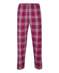 Boxercraft BM6624 Men's Harley Flannel Pants - Orchid Metro Plaid - front