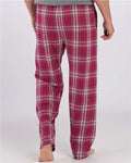 Boxercraft BM6624 Men's Harley Flannel Pants - Orchid Metro Plaid - model back