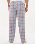 Boxercraft BM6624 Men's Harley Flannel Pants - Oxford Red Tomboy Plaid - model back