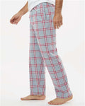 Boxercraft BM6624 Men's Harley Flannel Pants - Oxford Red Tomboy Plaid - model side