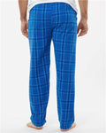 Boxercraft BM6624 Men's Harley Flannel Pants - Royal Field Day Plaid - model back