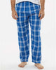 Royal/ Silver Plaid