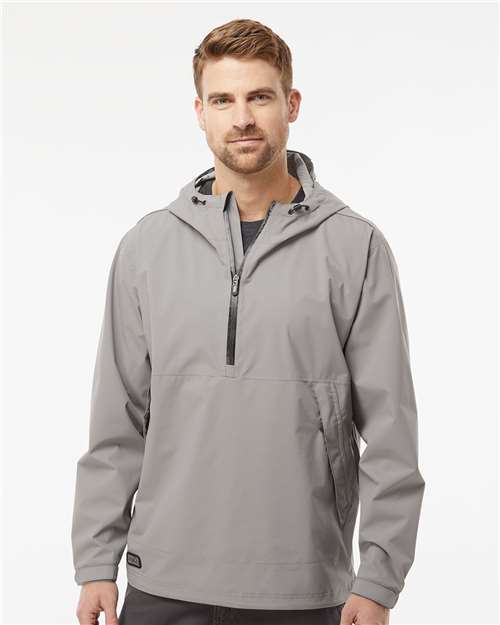 DRI DUCK 5339 Men's Challenger Anorak - Grey - model front