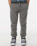 Independent Trading Co. PRM16PNT Youth Lightweight Special Blend Sweatpants - Nickel - model front
