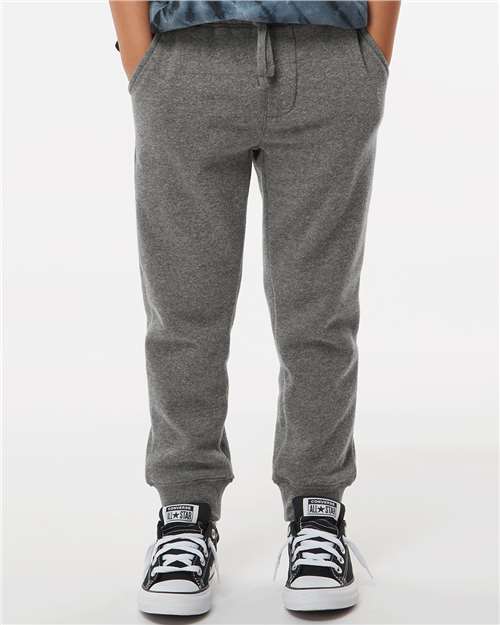 Independent Trading Co. PRM16PNT Youth Lightweight Special Blend Sweatpants - Nickel - model front