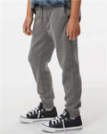 Independent Trading Co. PRM16PNT Youth Lightweight Special Blend Sweatpants - Nickel - model side