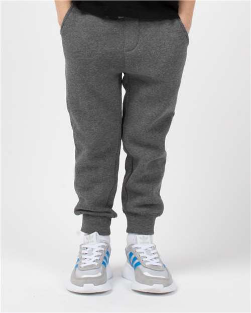 Independent Trading Co. PRM11PNT Toddler Lightweight Special Blend Sweatpants - Nickel - model front