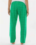 Boxercraft BW6620 Women's Haley Flannel Pants - Kelly Field Day Plaid - model back