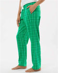 Boxercraft BW6620 Women's Haley Flannel Pants - Kelly Field Day Plaid - model side