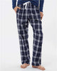 Navy/ Silver Plaid