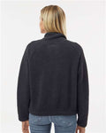 Boxercraft BW8501 Women's Everest Half-Zip Pullover - Black - model back