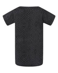 Rabbit Skins 4424 Infant Fine Jersey Bodysuit - Black Reptile - back