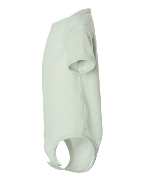 Rabbit Skins 4424 Infant Fine Jersey Bodysuit - Honeydew - side