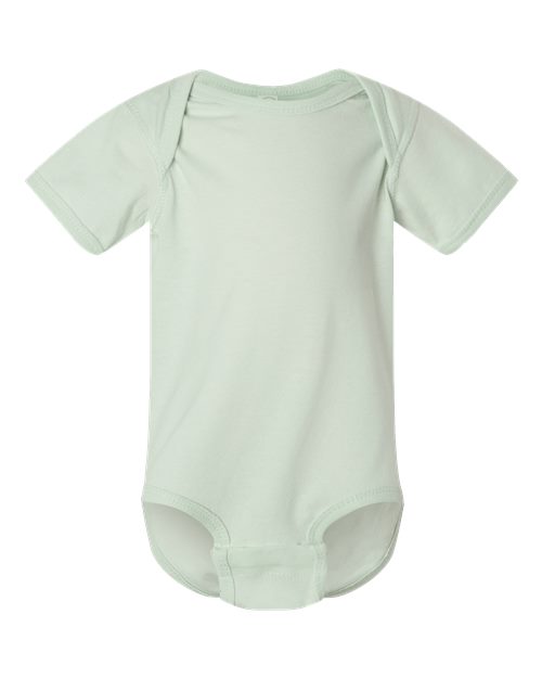 Rabbit Skins 4424 Infant Fine Jersey Bodysuit - Honeydew - front