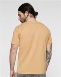 LAT 6901 Unisex Fine Jersey Tee - Latte - model back