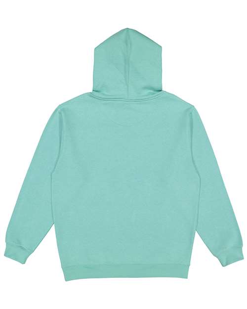 LAT 6926 Unisex Elevated Fleece Hoodie Sweatshirt - Saltwater - back