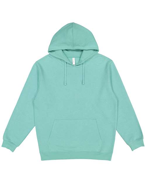LAT 6926 Unisex Elevated Fleece Hoodie Sweatshirt - Saltwater - front