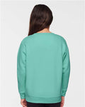 LAT 2225 Youth Crewneck Sweatshirt - Saltwater - model back