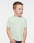 Rabbit Skins 3321 Toddler Fine Jersey Tee - Honeydew - model front