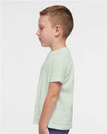 Rabbit Skins 3321 Toddler Fine Jersey Tee - Honeydew - model side