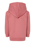 Rabbit Skins 3326 Toddler Pullover Fleece Hoodie - Mauvelous - back