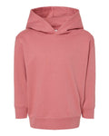 Rabbit Skins 3326 Toddler Pullover Fleece Hoodie - Mauvelous - front