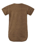Rabbit Skins 4424 Infant Fine Jersey Bodysuit - Brown Reptile - back