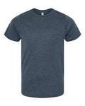 LAT 6101 Youth Fine Jersey Tee - Vintage Denim - front