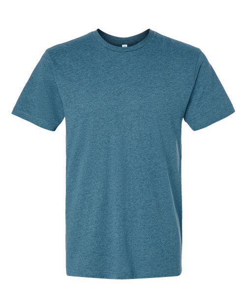 LAT 6901 Unisex Fine Jersey Tee - Bermuda Blackout - front