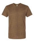 LAT 6901 Unisex Fine Jersey Tee - Brown Reptile - front
