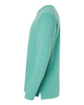 LAT 6918 Unisex Fine Jersey Long Sleeve Tee - Saltwater - side