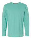 LAT 6918 Unisex Fine Jersey Long Sleeve Tee - Saltwater - front
