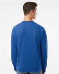 Independent Trading Co. SS3000 Midweight Crewneck Sweatshirt - Royal - model back