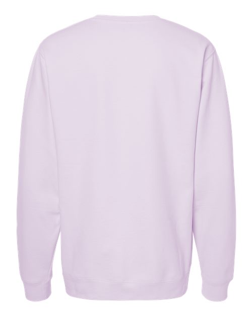 Independent Trading Co. SS3000 Midweight Crewneck Sweatshirt - Lavender - back