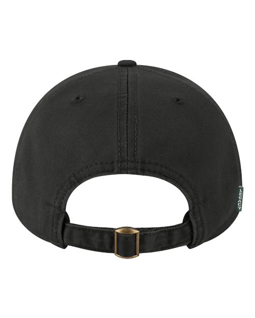 LEGACY EZA Relaxed Twill Dad Hat - Black - back