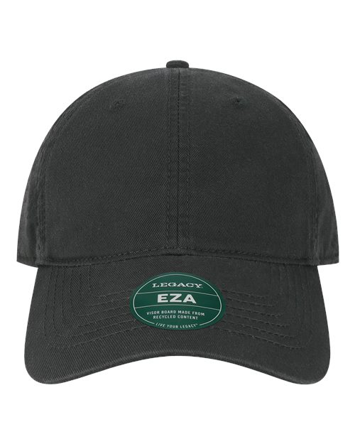 LEGACY EZA Relaxed Twill Dad Hat - Black - front