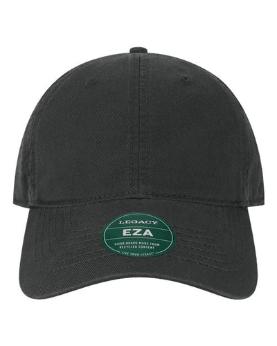 LEGACY EZA Relaxed Twill Dad Hat - Black - front