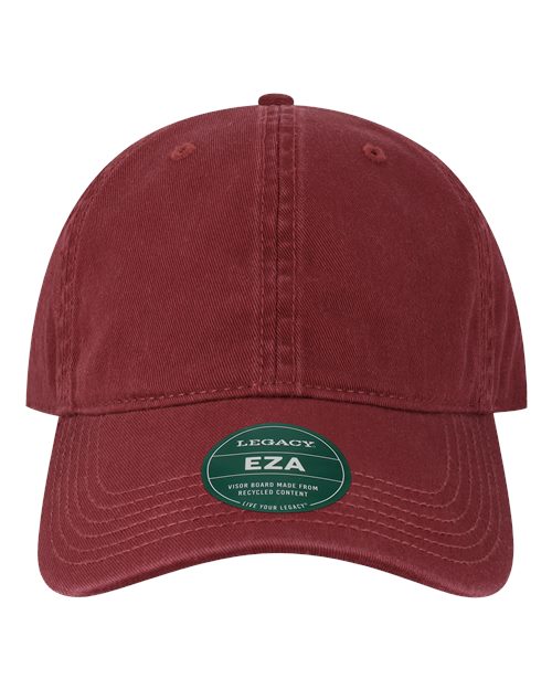 LEGACY EZA Relaxed Twill Dad Hat - Burgundy - front