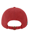 LEGACY EZA Relaxed Twill Dad Hat - Cardinal - back