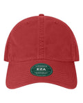 LEGACY EZA Relaxed Twill Dad Hat - Cardinal - front