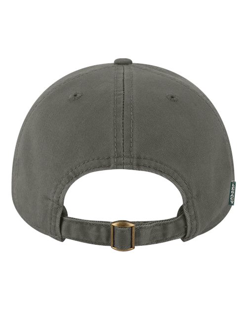 LEGACY EZA Relaxed Twill Dad Hat - Dark Grey - back
