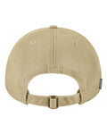 LEGACY EZA Relaxed Twill Dad Hat - Khaki - back
