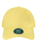 LEGACY EZA Relaxed Twill Dad Hat - Lemon - front