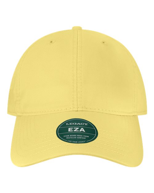 LEGACY EZA Relaxed Twill Dad Hat - Lemon - front