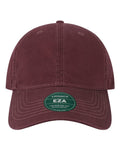 LEGACY EZA Relaxed Twill Dad Hat - Maroon - front