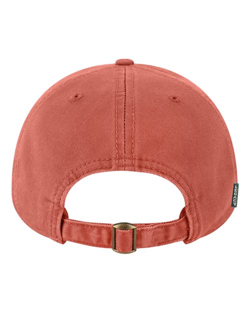 LEGACY EZA Relaxed Twill Dad Hat - Nantucket Red - back