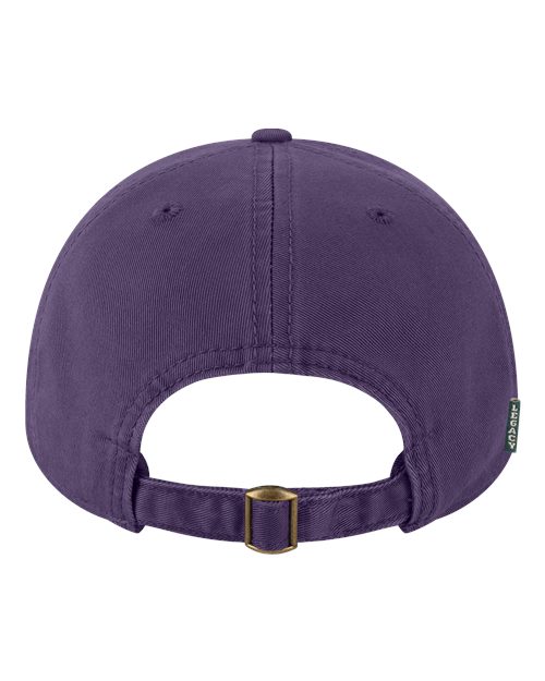 LEGACY EZA Relaxed Twill Dad Hat - Purple - back