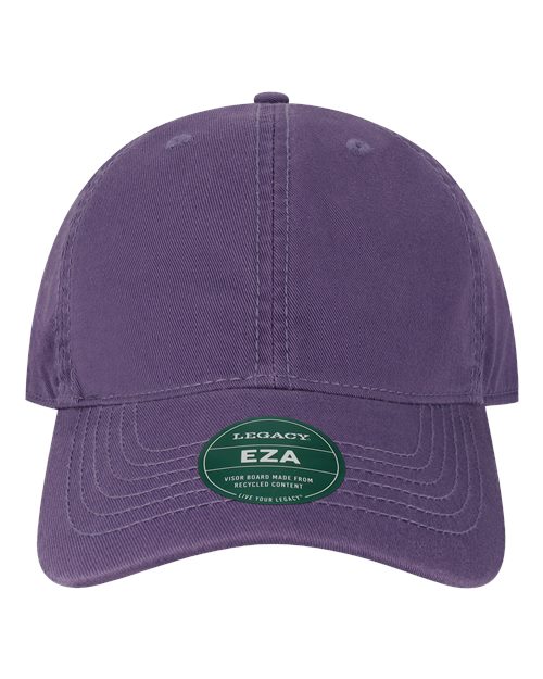 LEGACY EZA Relaxed Twill Dad Hat - Purple - front