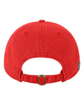 LEGACY EZA Relaxed Twill Dad Hat - Scarlet - back